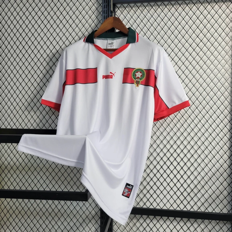 1998 Retro Morocco Away Football Shirt