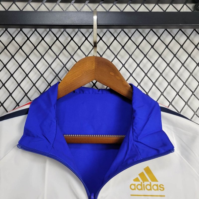 2024 France Reversible Windbreaker Football Shirt