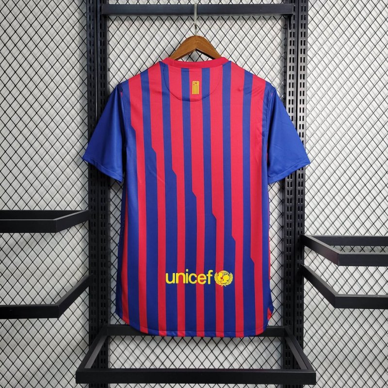 20112012 Retro Barcelona Home Football Shirt