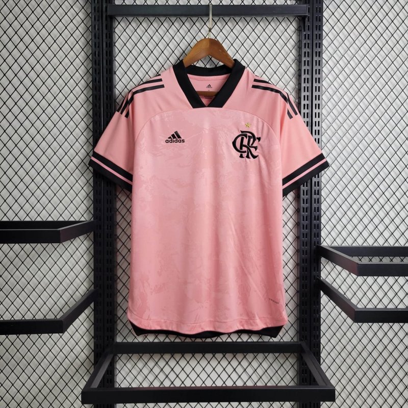 2020/2021 Flamengo Pink October Football Shirt