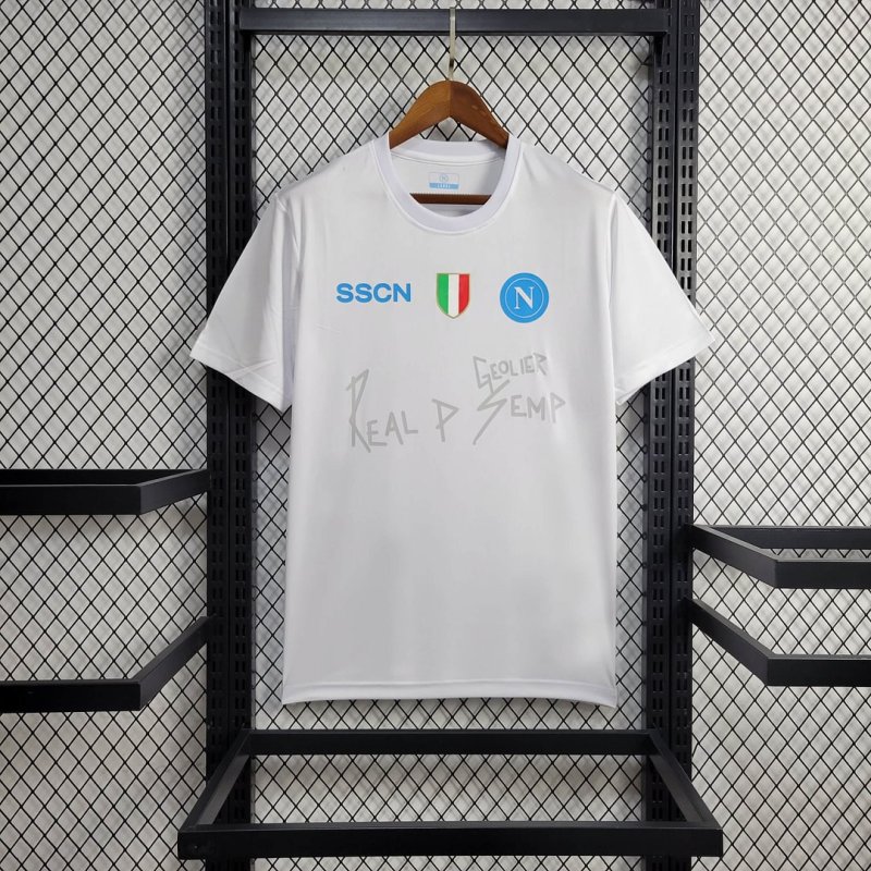 2024/2025 Napoli White Football Shirt