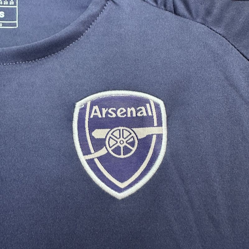 2025/2026 Arsenal Training Jersey Purple Fan Edition Kids Kit