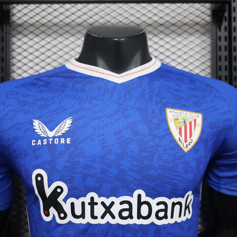 2024/2025 Player Version Athletic Bilbao Away Football Shirt