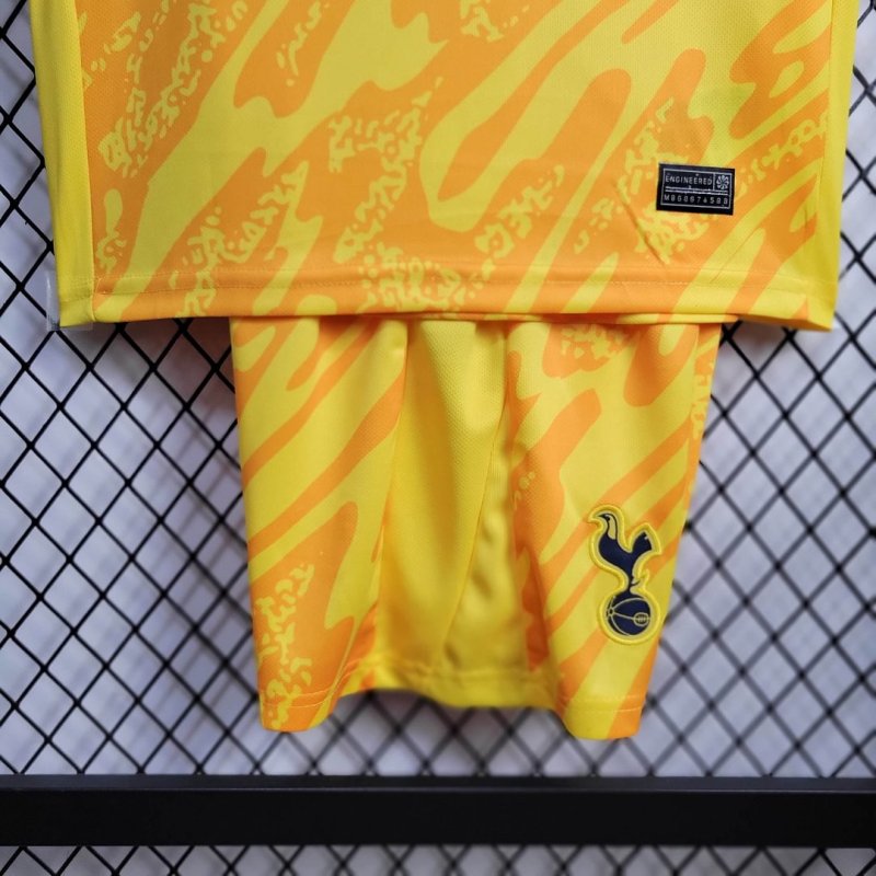 2024/2025 Tottenham Hotspur Goalkeeper Football Shirt Kids Size