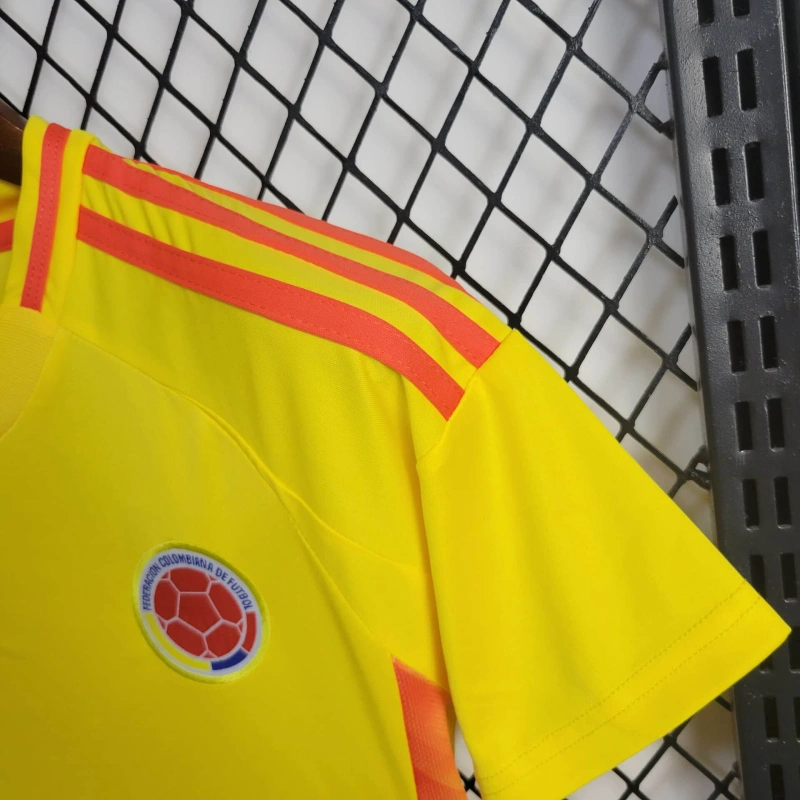 2024 Colombia Home Football Shirt Kids