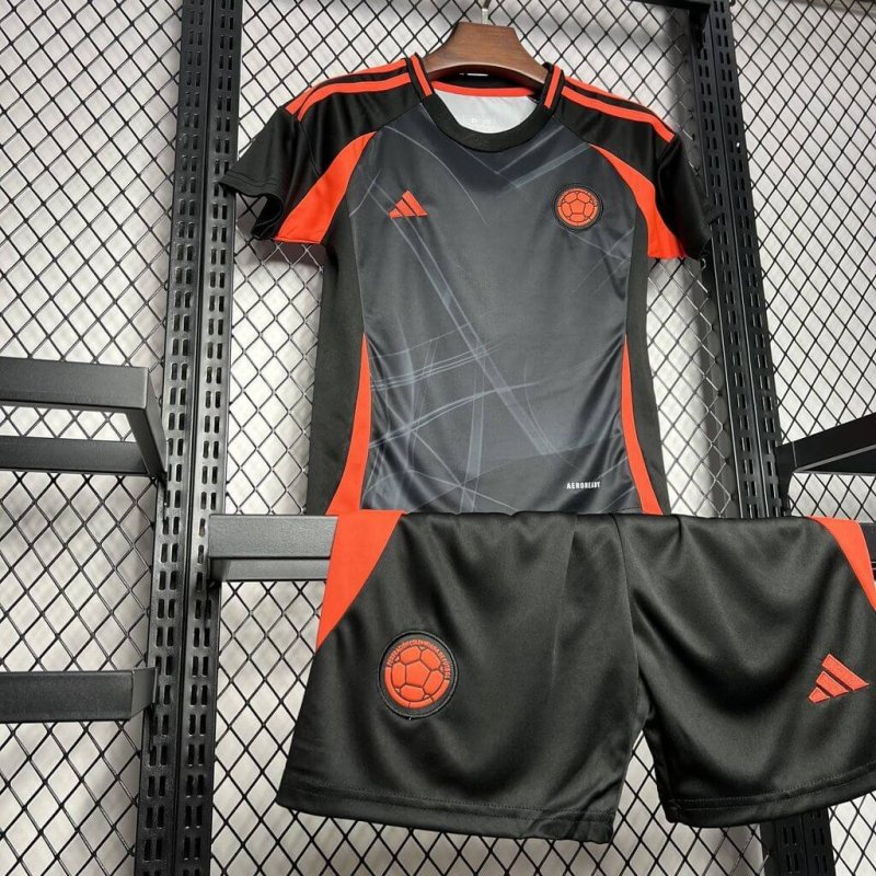 2024 Colombia Away Football Shirt Kids