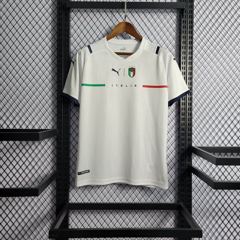2021 Italy Away Football Shirt