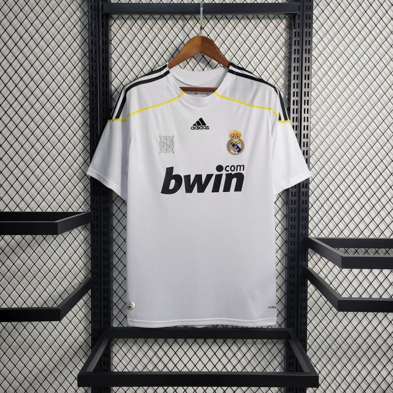 2009/2010 Retro Real Madrid Home Football Shirt