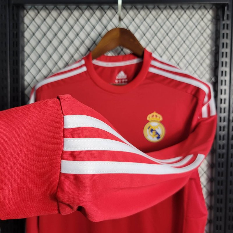 2011/2012 Retro Long Sleeve Real Madrid Third Away Football Shirt