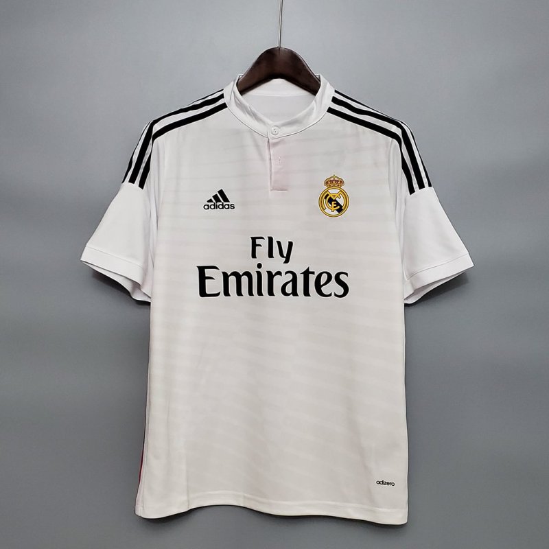 2014/2015 Retro Real Madrid Home Football Shirt