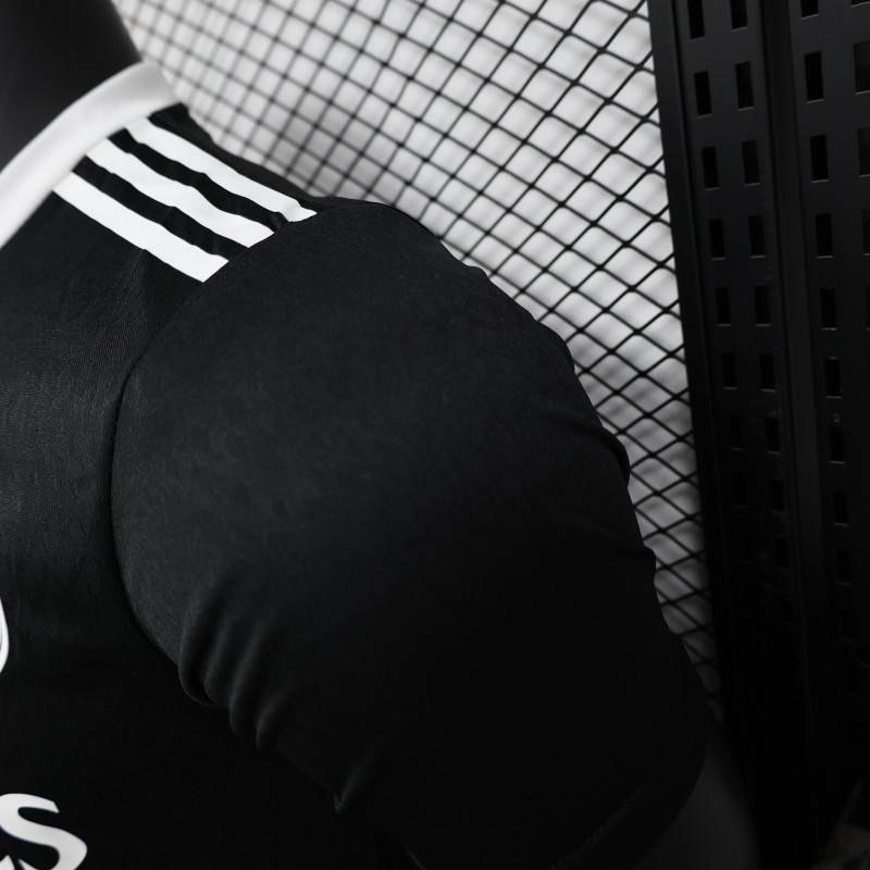 2024/2025 Player Edition Real Madrid Goalkeeper Black Football Jersey