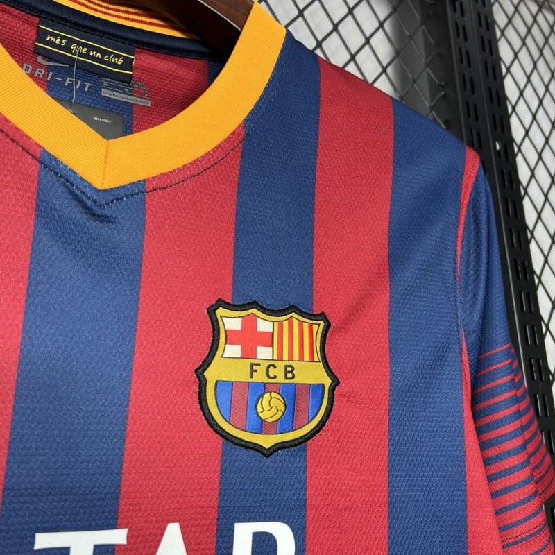 2013/2014 Retro Barcelona Home Football Shirt