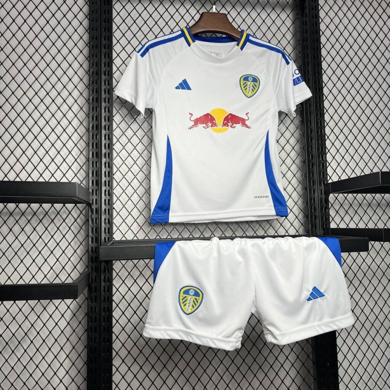 2024/2025 Leeds United Home Football Shirt Kids Size