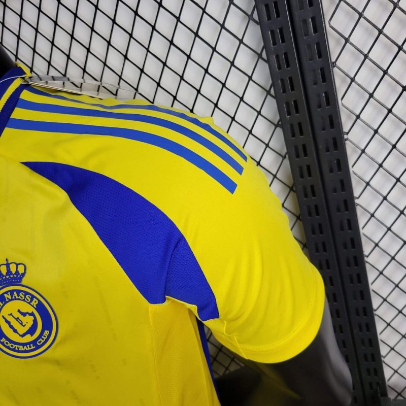 2024/2025 Player Version Al-Nassr Home Football Shirt
