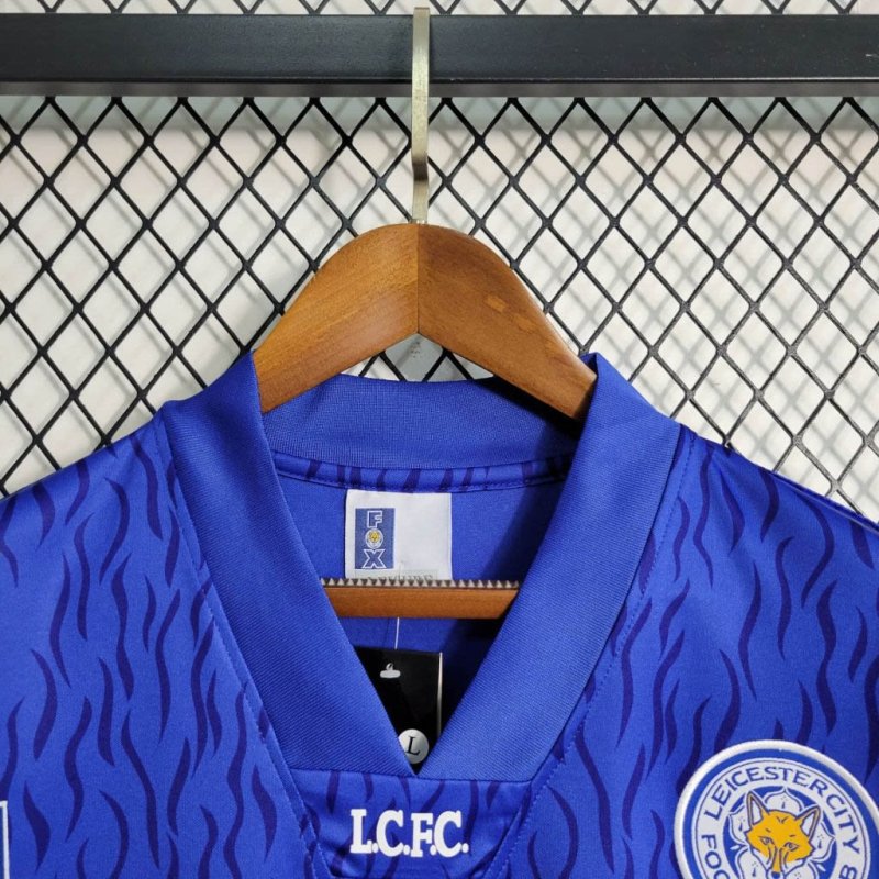 1992/1993 Retro Leicester City Home Football Shirt