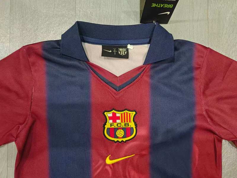 2025/2026 Barcelona No.2 Camp Nou Commemorative Retro Edition (Kids Kit)