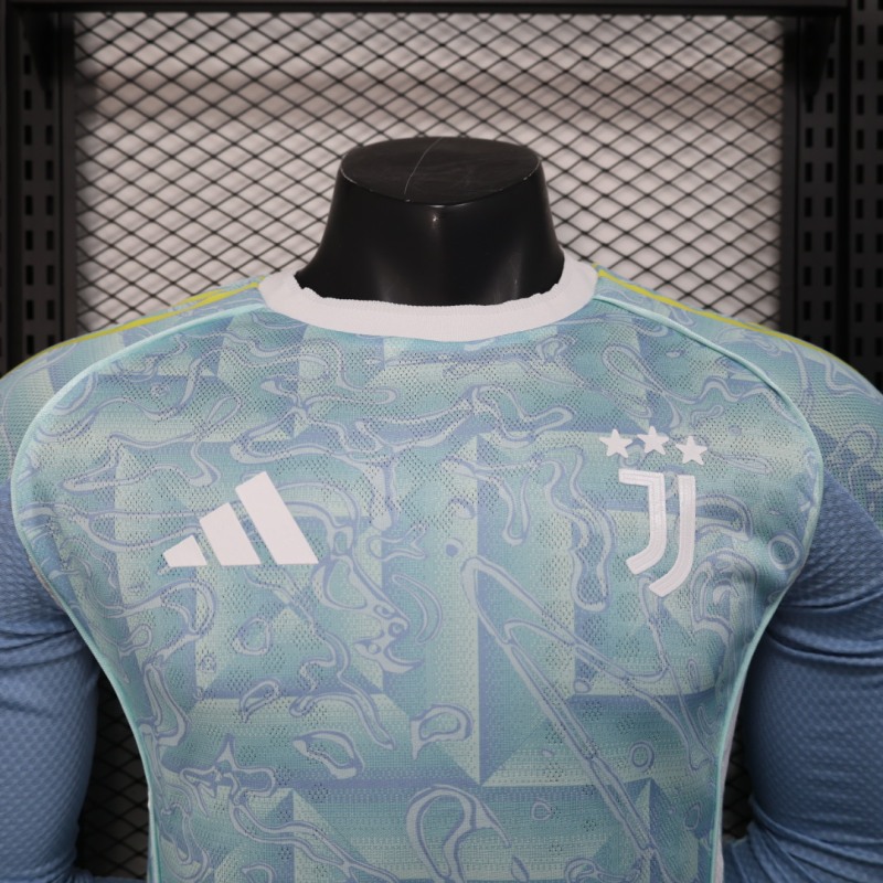 2025/26 Juventus Authentic Long Sleeve Football Jersey