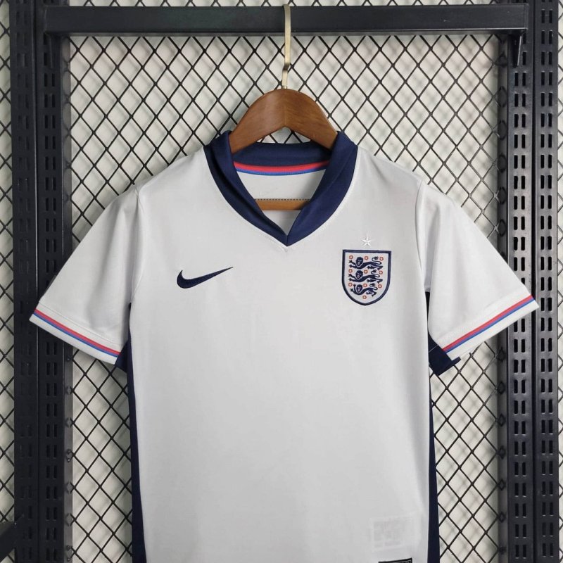 2024 England Home Football Shirt Kids