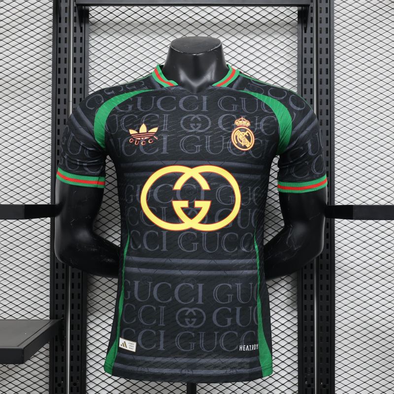 2025/2026 Gucci Real Madrid Player Edition Football Shirt