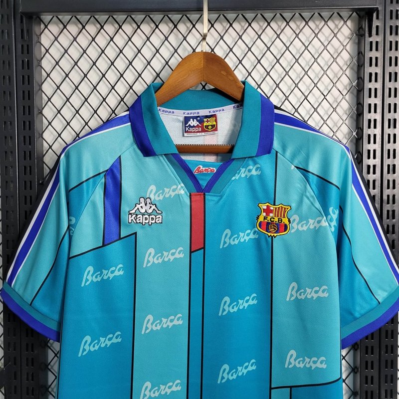 1995/1997 Retro Barcelona Away Football Shirt