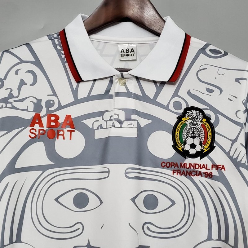 1998 Retro Mexico Away Football Shirt