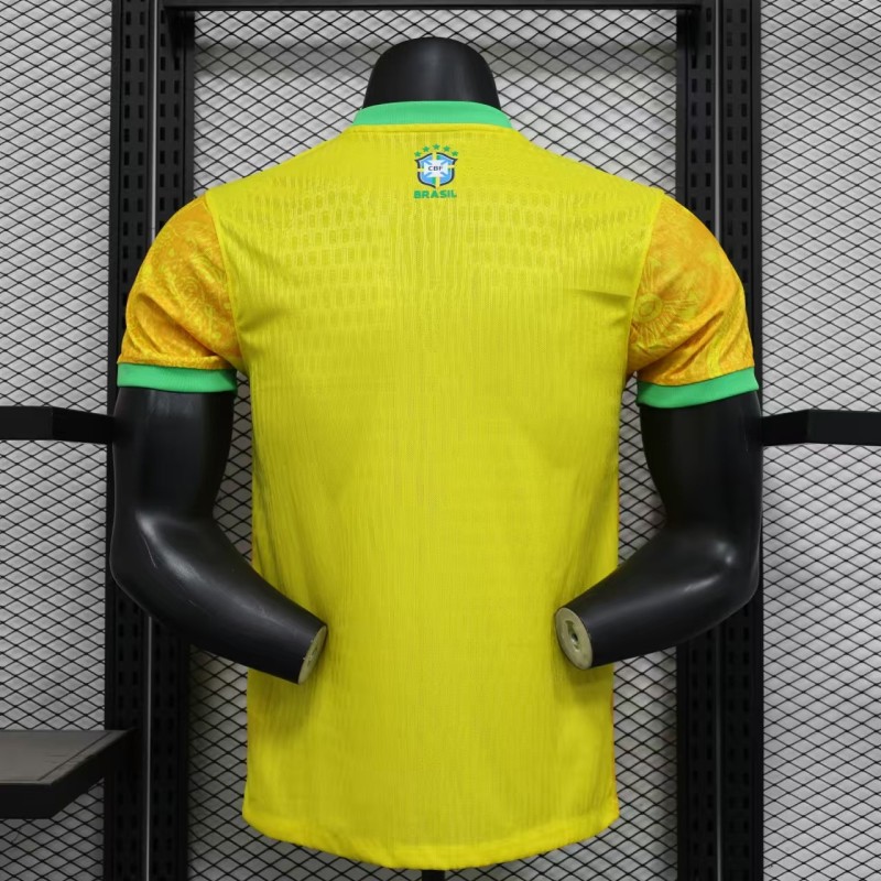 Brazil Orange Special Edition Football Shirt