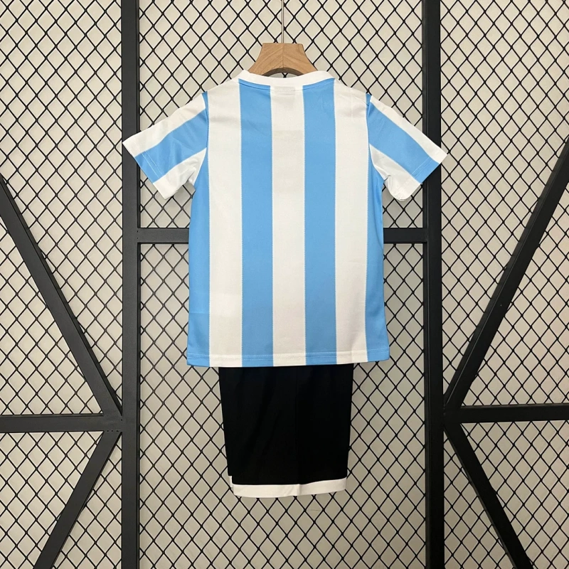 1986 Retro Argentina Home Football Shirt Kids
