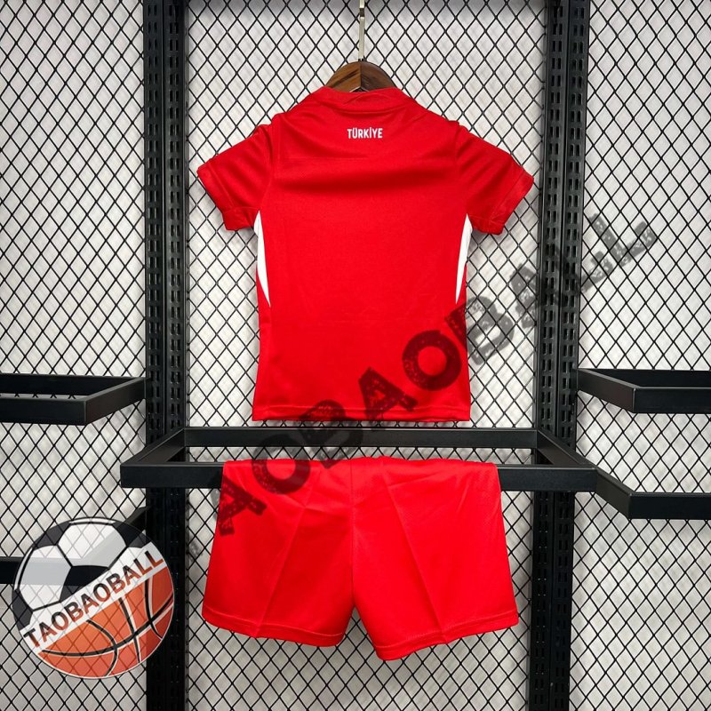 2024 Turkey Away Football Shirt Kids
