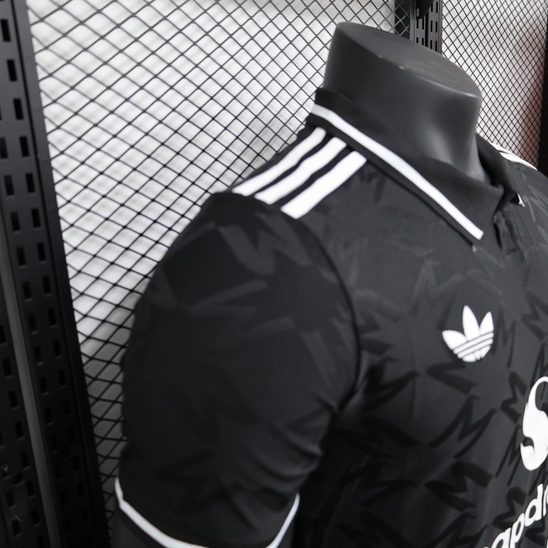 2024/2025 Player Edition Manchester United Special Edition Black Football Jersey