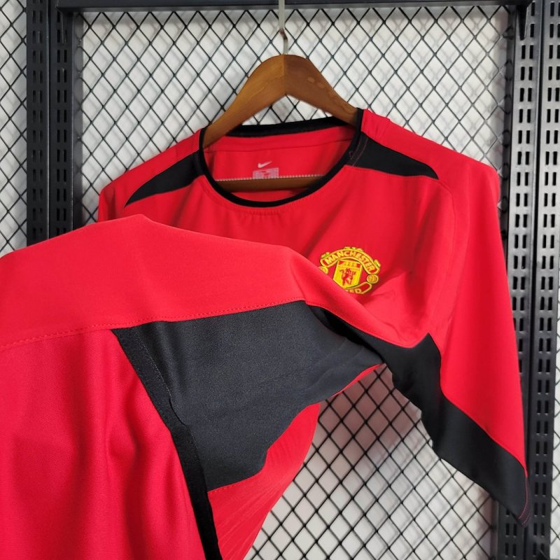 2002/2004 Retro Manchester United Home Football Shirt