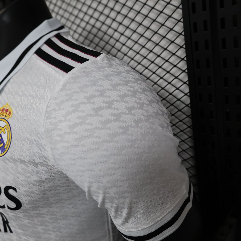 2025/2026 Player Edition Real Madrid White Kickbox Football Jersey