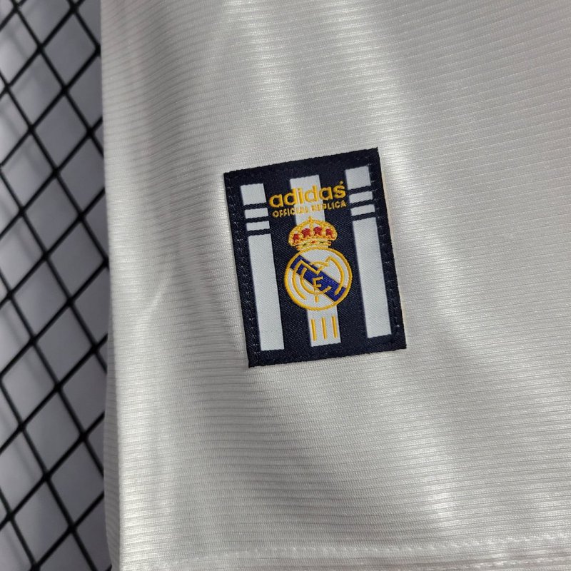 1998/2000 Retro Real Madrid Home Football Shirt