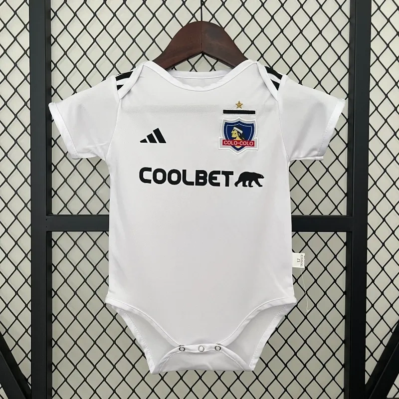 2024/25 Colo Colo Home Baby One-Piece Jersey