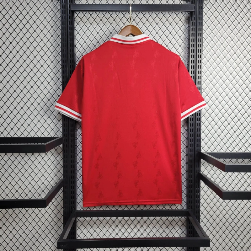 1996/1997 Retro Liverpool Home Football Shirt