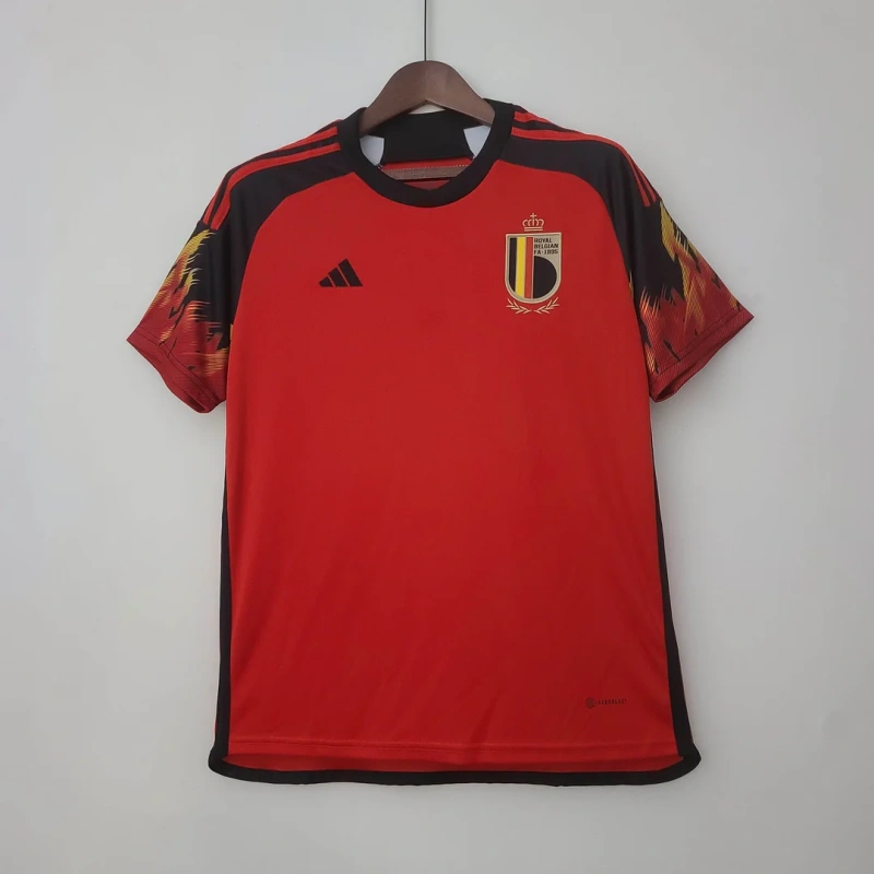 2022 Belgium Home Football Shirt