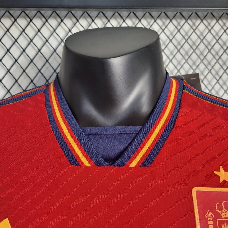 2022 Player Version Spain Home Football Shirt