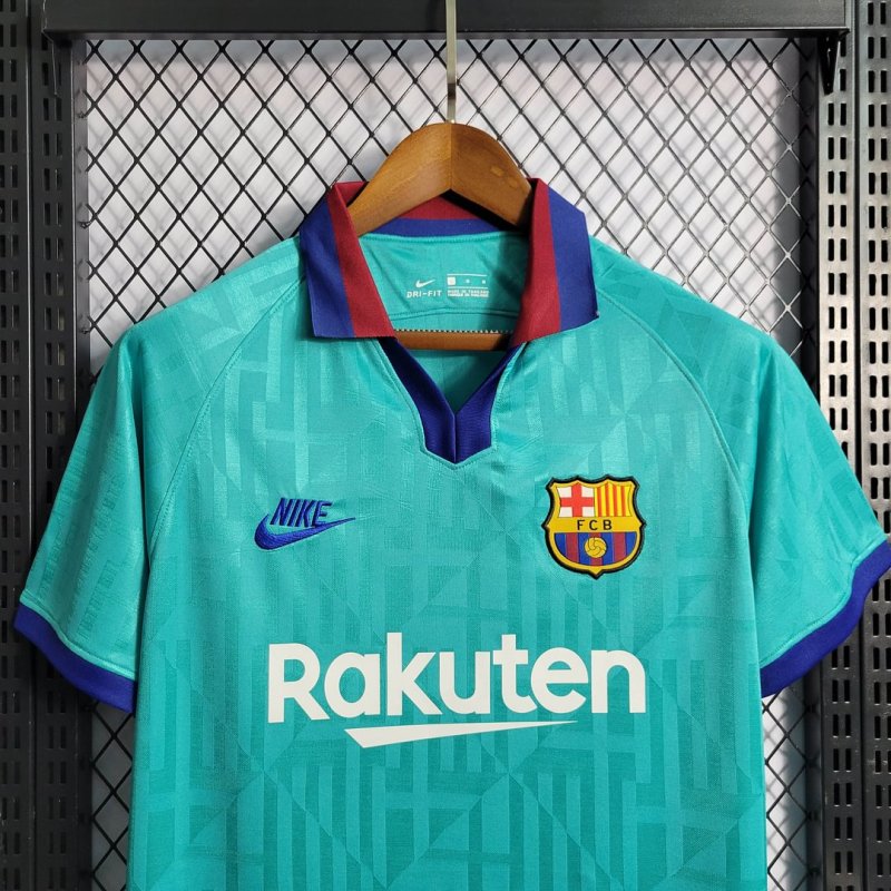 2019/2020 Retro Barcelona Third Away Football Shirt