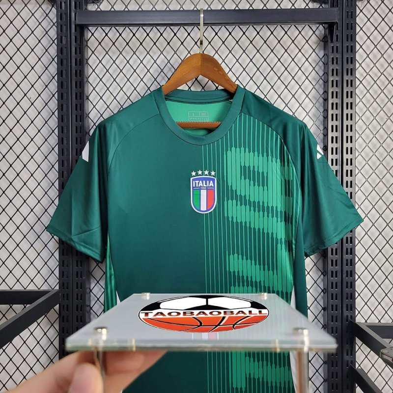 2024 Italy Pre-Match Training Wear Football Shirt
