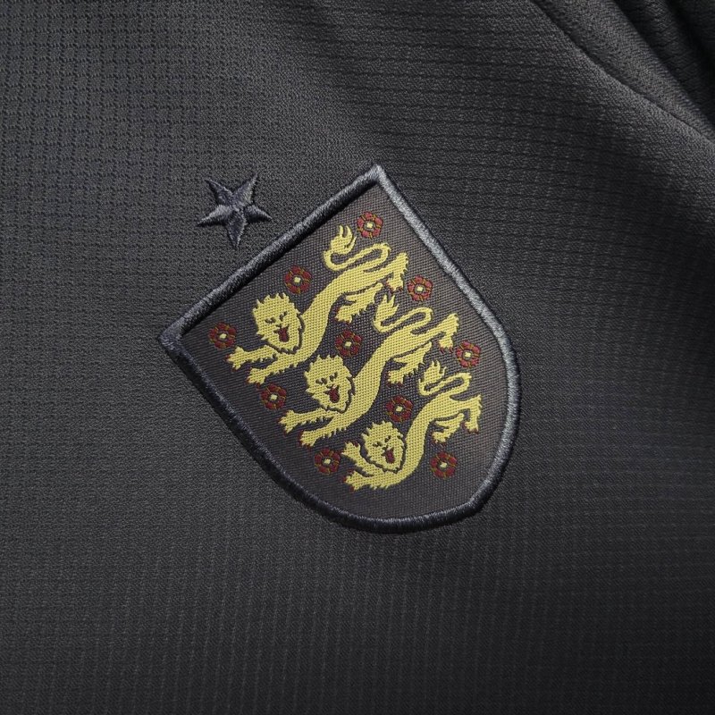 2024 Long Sleeve England Away Football Shirt Kids