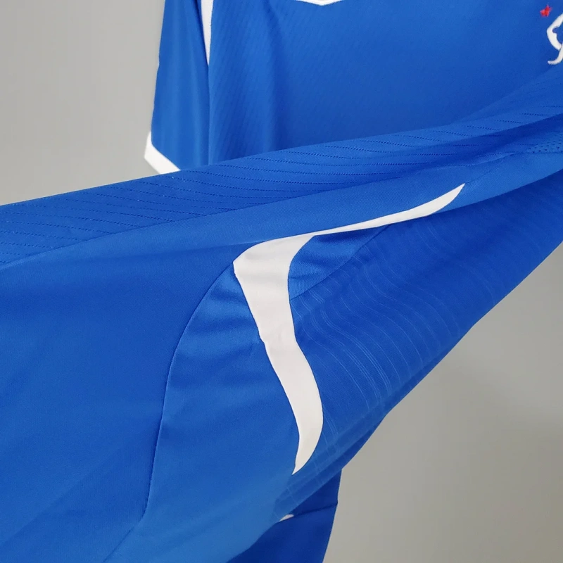 2008/2009 Retro Rangers Home Football Shirt