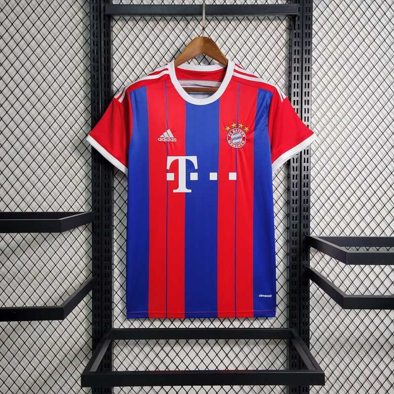 2014/2015 Retro Bayern Munchen Home Football Shirt