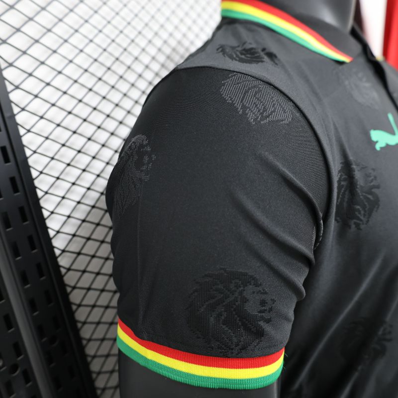2024/2025 Players Edition Senegal Special Edition Black Football Jersey