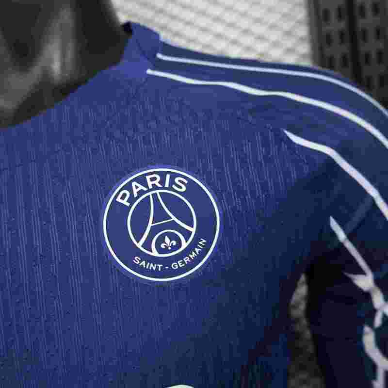 2025/2026 Paris Saint-Germain Player Long Sleeve Football Shirt