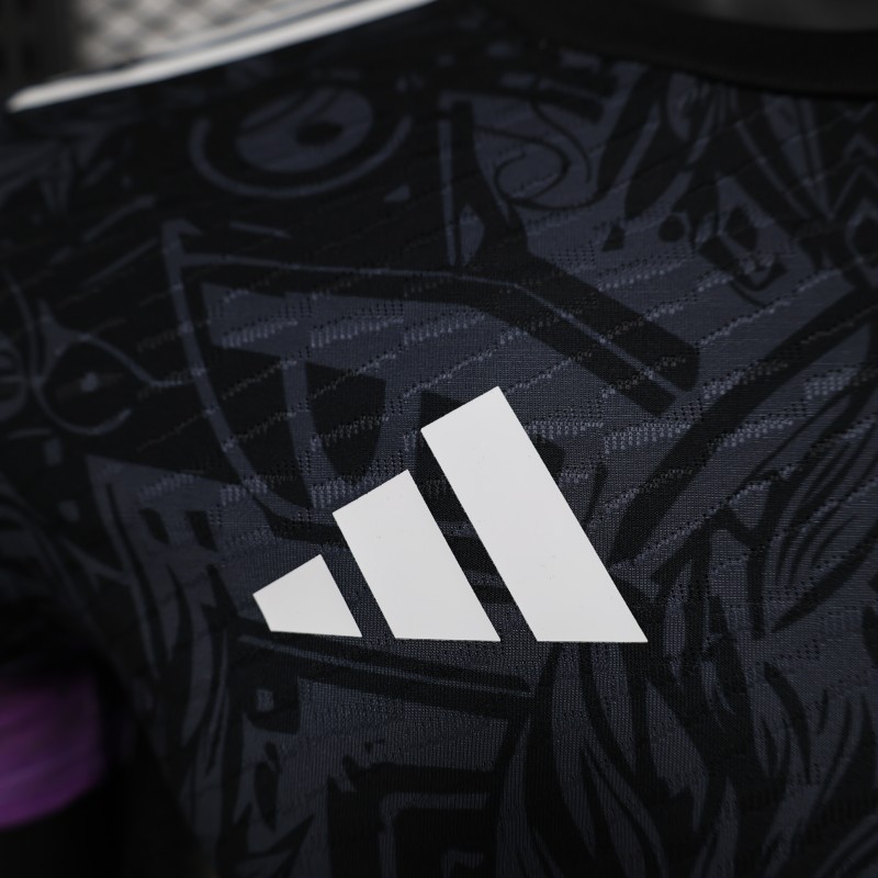 2024/2025 Player Edition Liverpool Black & Purple Special Edition Football Jersey