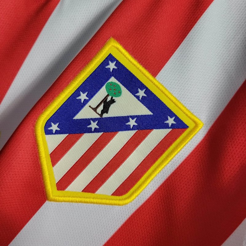 1995/1996 Retro Atletico Madrid Home Football Shirt