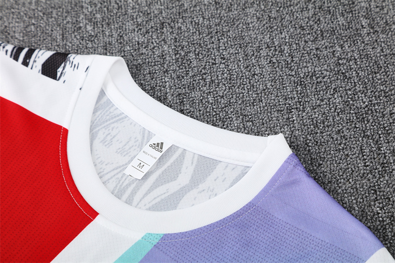 2024/25 Arsenal short sleeve white camouflage training suit