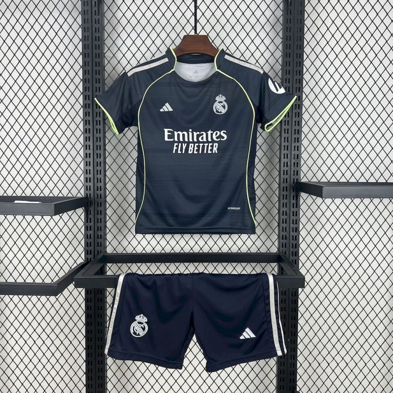 2025/26 Real Madrid Away Kit for Kids