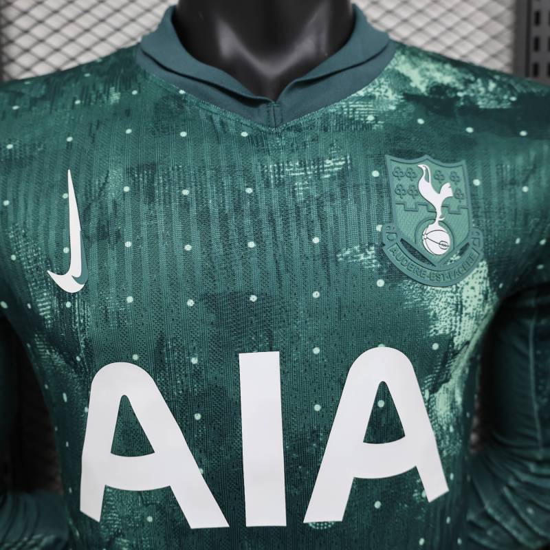 2024/2025 Player Edition Tottenham 2nd away long sleeve football shirt