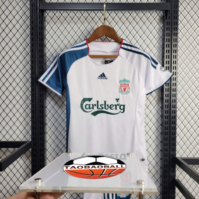 2006/2007 Retro Liverpool Away Football Shirt Kids Size