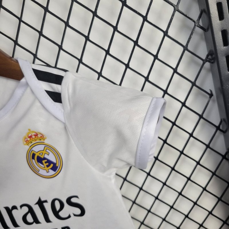 2024/2025 Real Madrid Home Football Shirt Baby Size